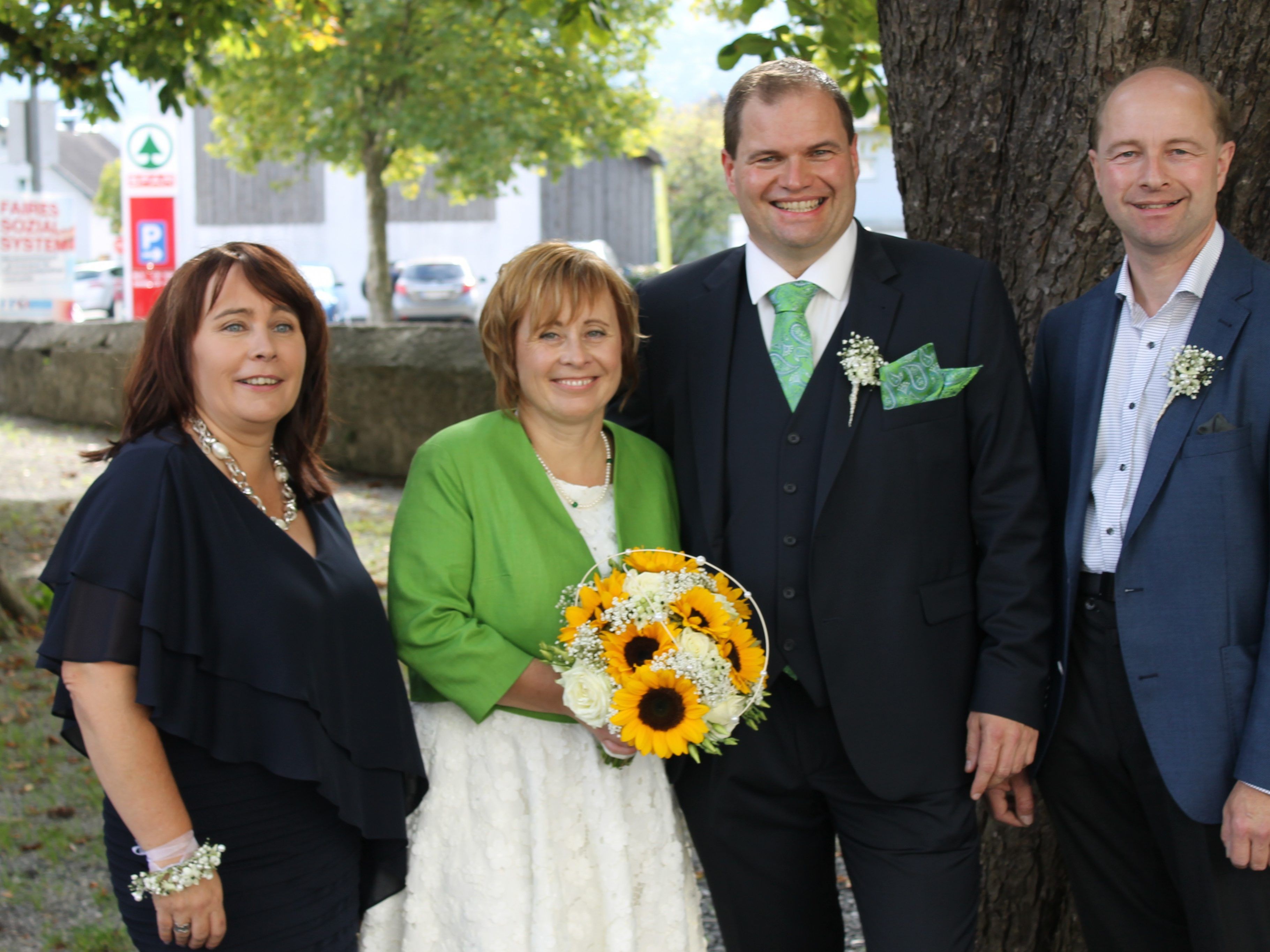 Dagmar Kolb und Heinrich Jussel haben geheiratet