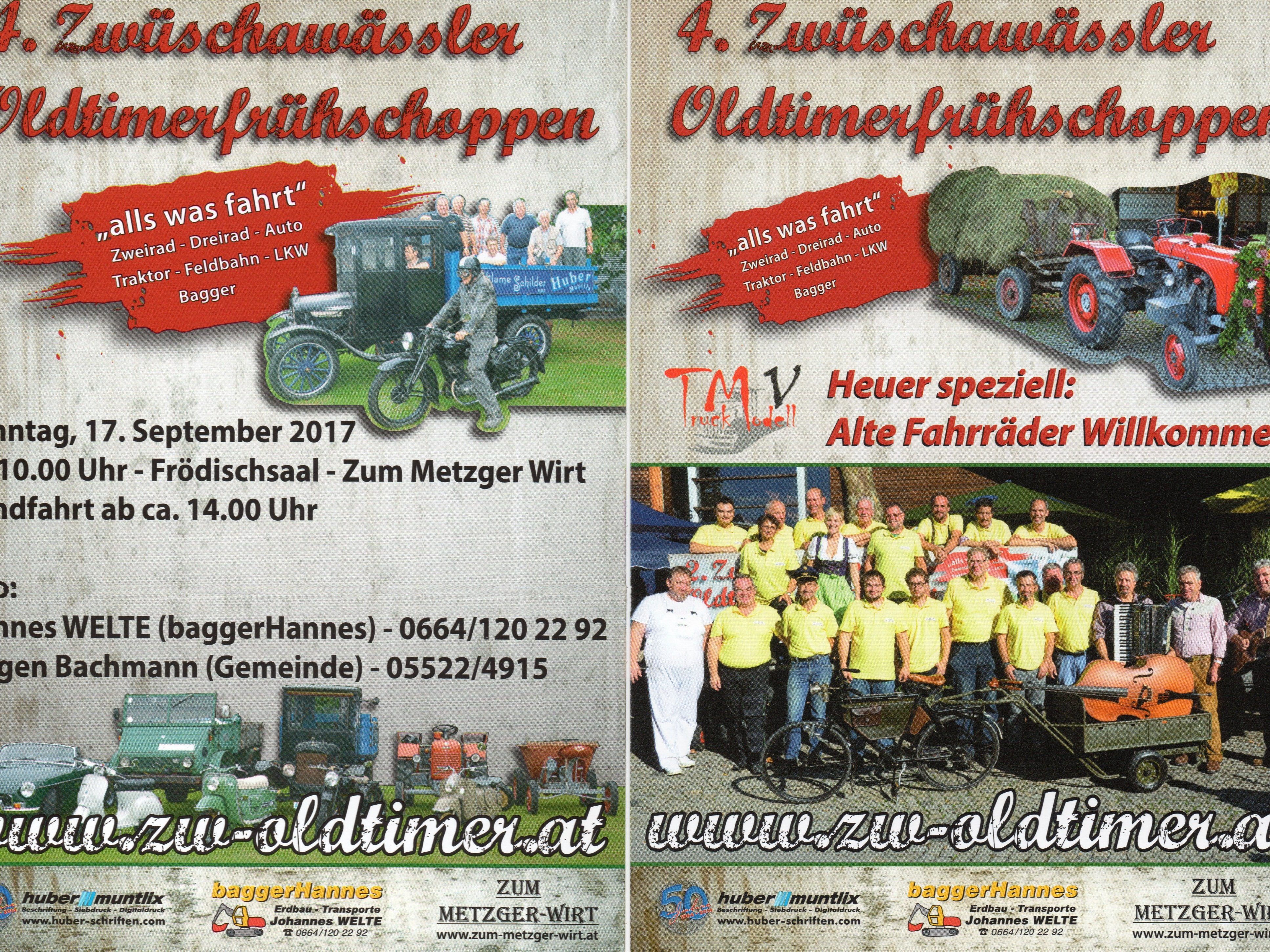 Einladung zum  Zwüschawässler Frühschoppen Einladung zum  Zwüschawässler Frühschoppen
