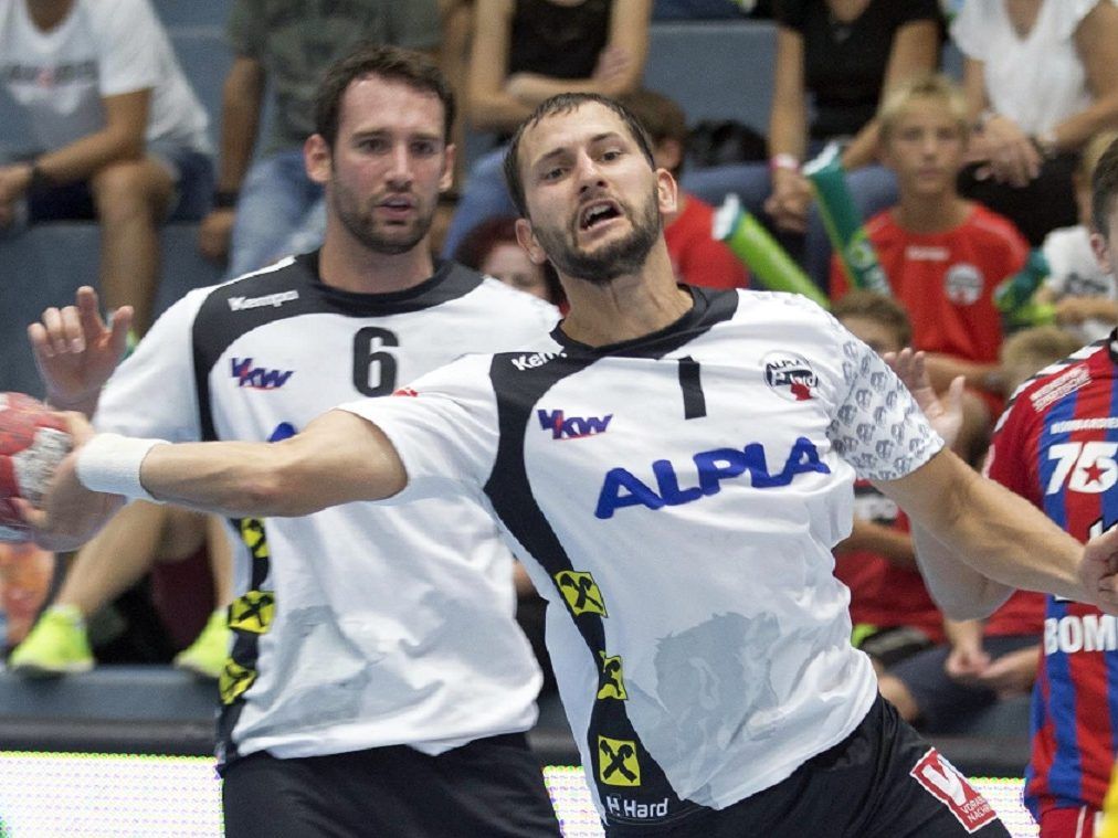 Luca Raschle in Aktion/HC Hard