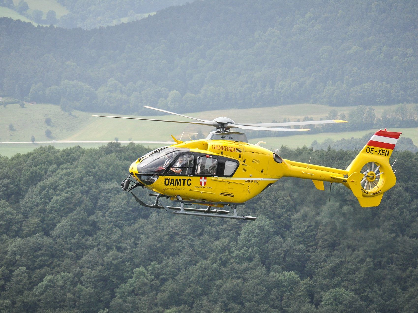 Die Niederösterreicherin wurde mit schweren Verletzungen ins Krankenhaus geflogen.