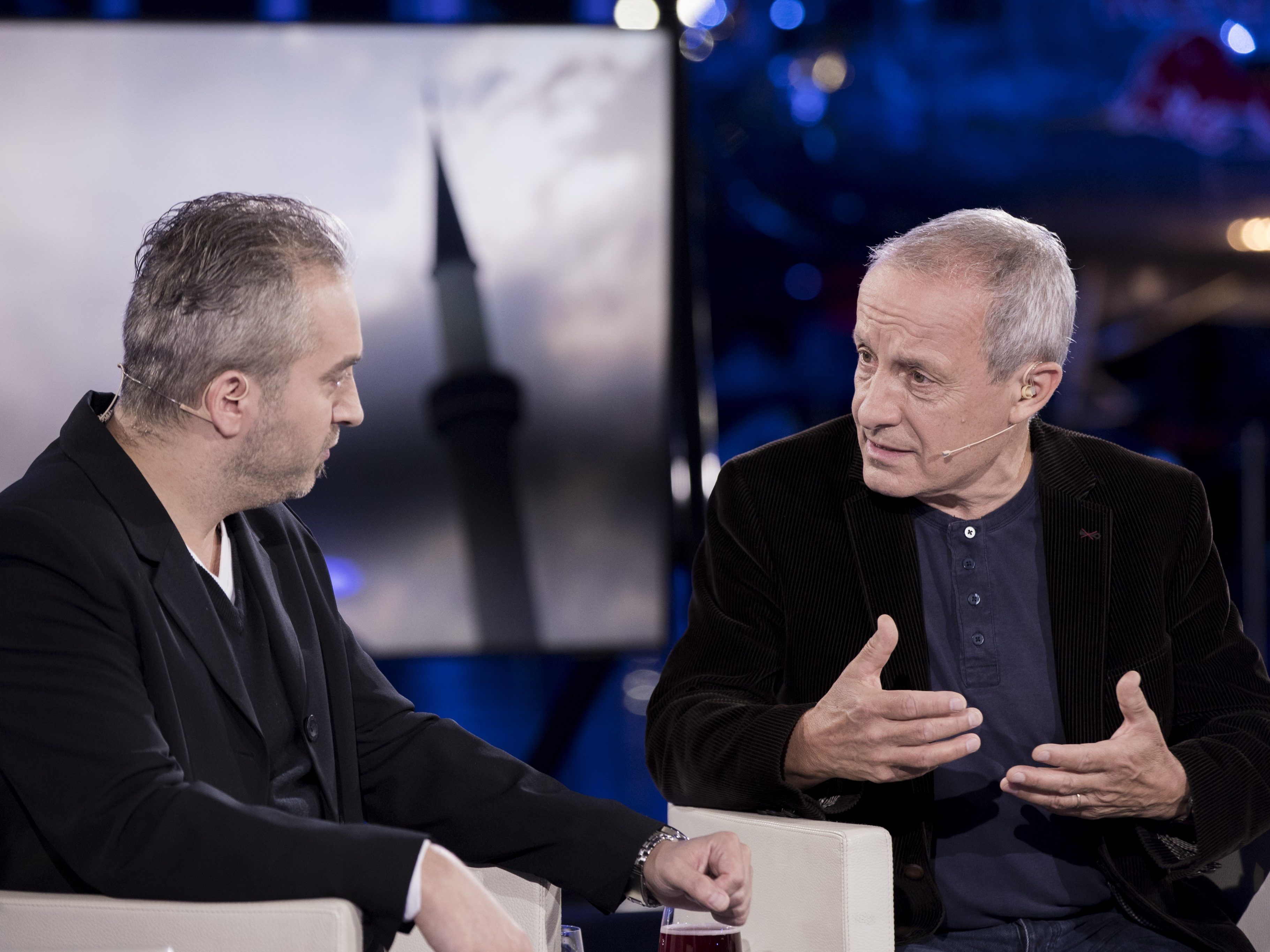 Peter Pilz zu Gast im "Hangar 7 - Wahl-Spezial".