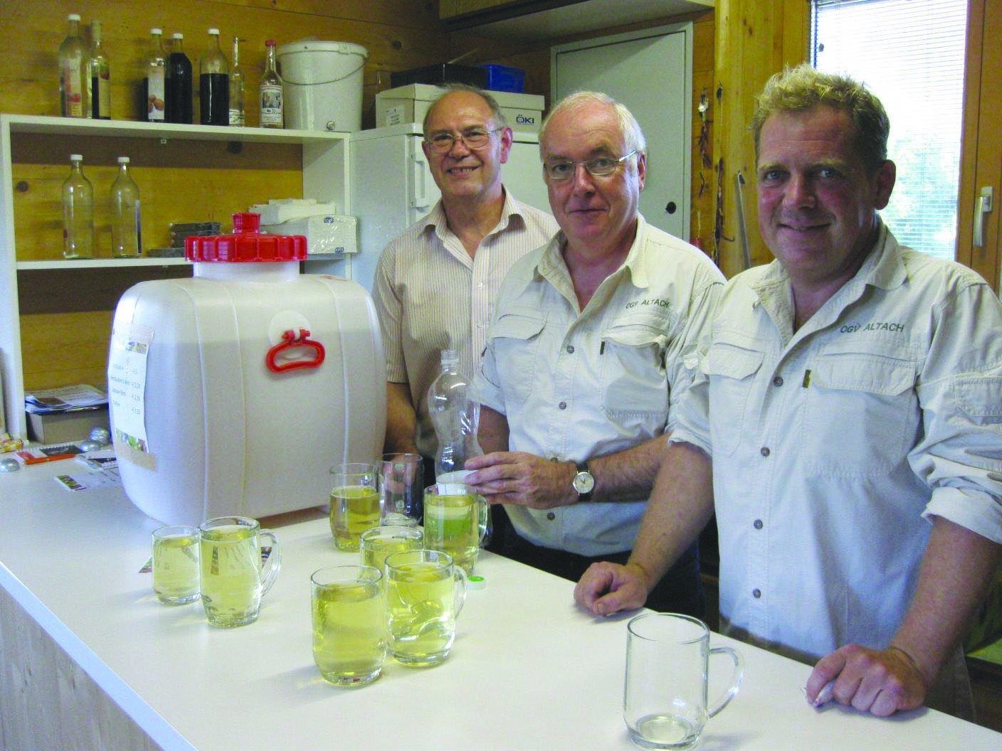 Der OGV Altach lädt zu Most und Heurigenspezialitäten