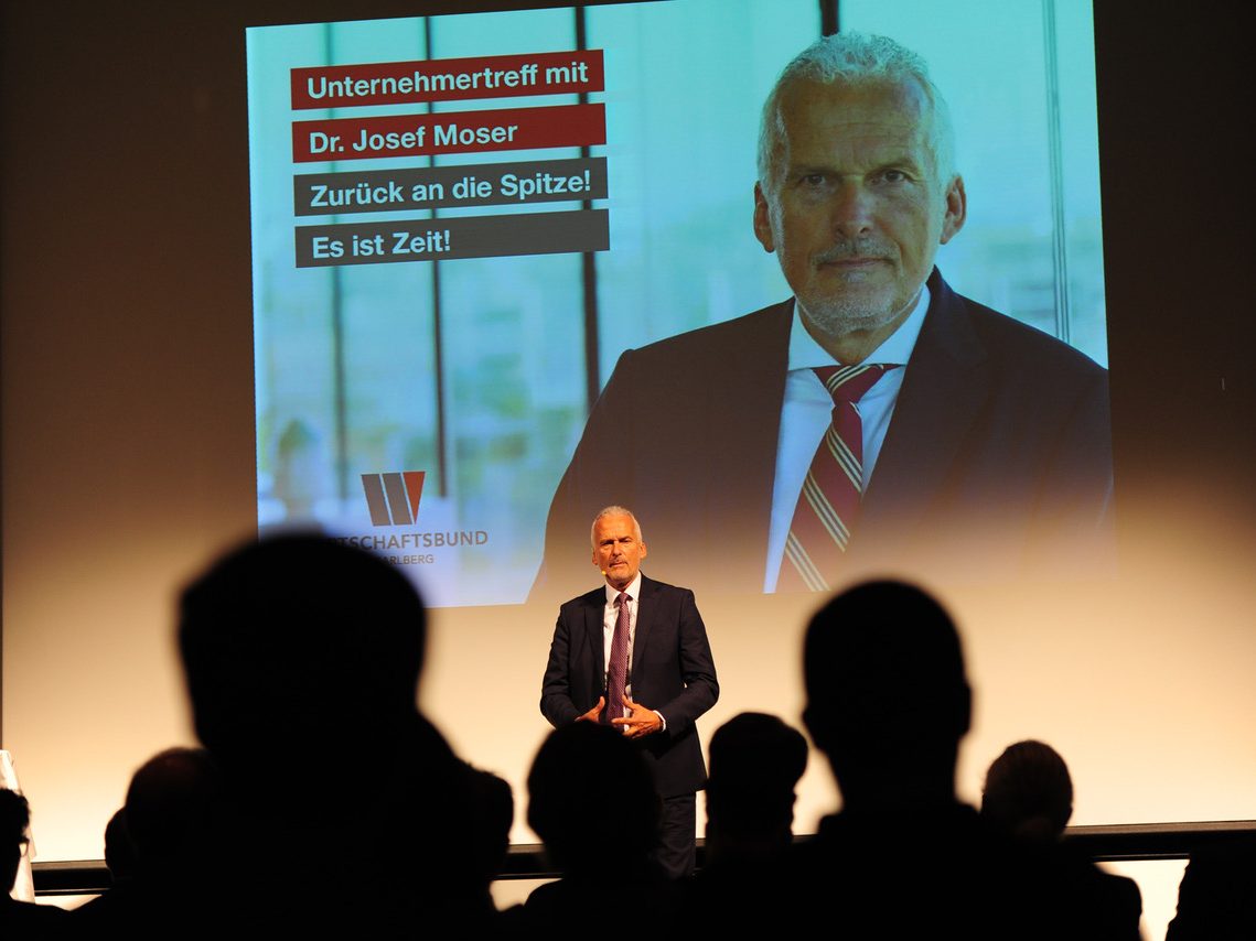 Ex-Rechnungshofpräsident Josef Moser folgte der Einladung des Wirtschaftsbundes nach Vorarlberg. Ex-Rechnungshofpräsident Josef Moser folgte der Einladung des Wirtschaftsbundes nach Vorarlberg.