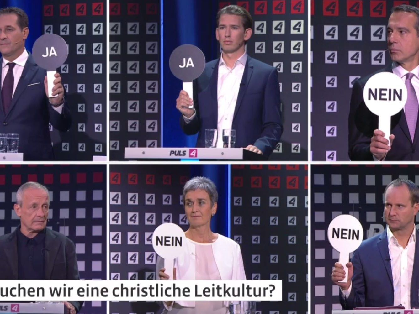 In keiner Frage waren sich alle Spitzenkandidaten einig. In keiner Frage waren sich alle Spitzenkandidaten einig.