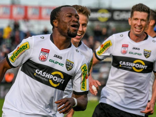 Tekpetey jubelt über sein Tor
