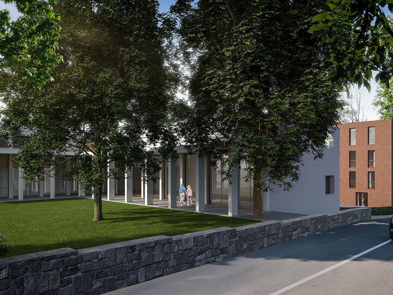 Gemeindezentrum und Wohnhaus Gemeindezentrum und Wohnhaus