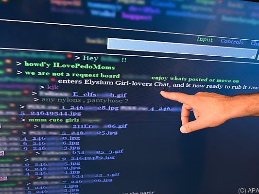 Darknet wird von Kinderschändern missbraucht