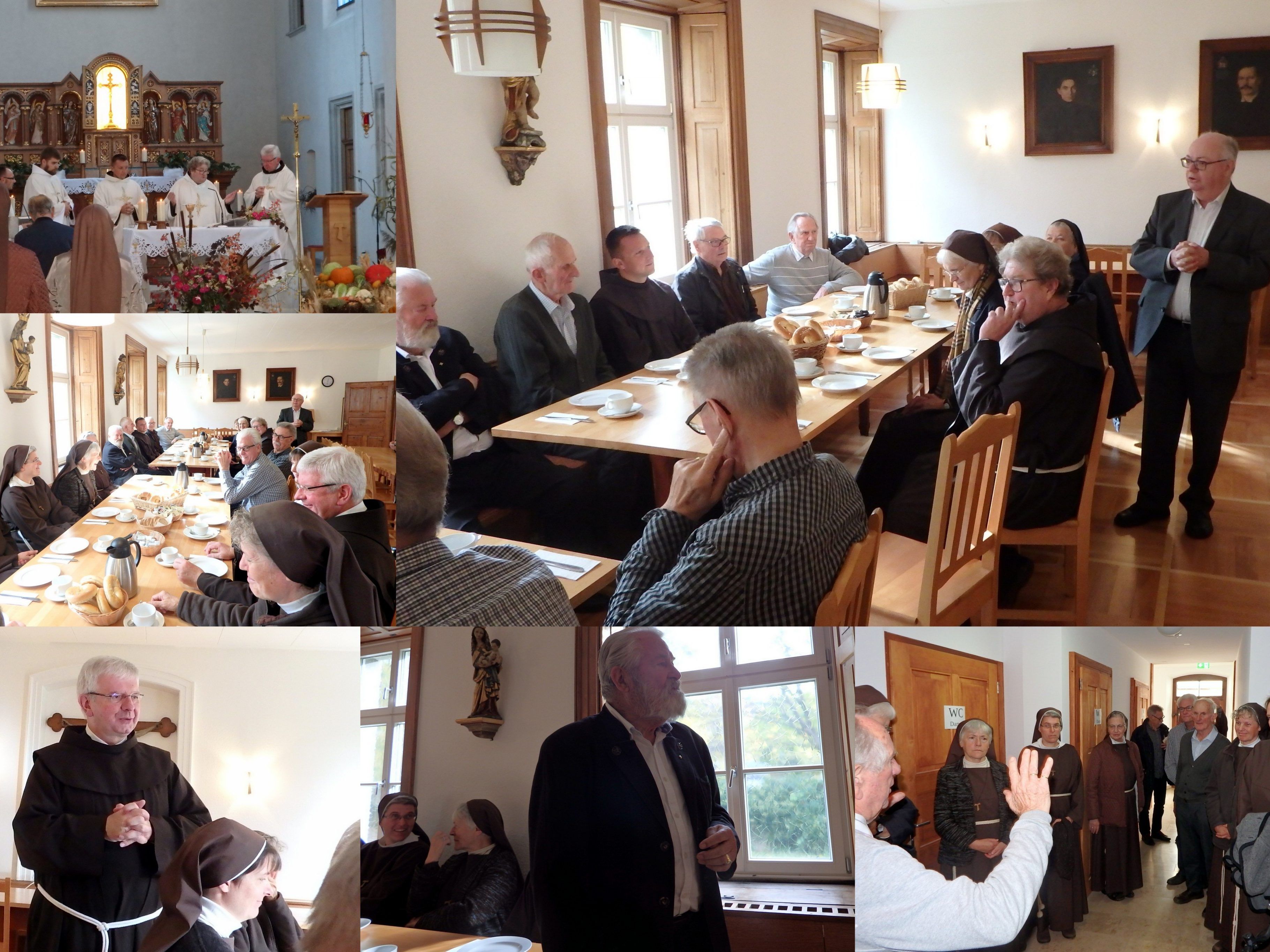 Treffern der Franziskanischen Gemeinschaften im Franziskanerkloster Dornbirn Treffern der Franziskanischen Gemeinschaften im Franziskanerkloster Dornbirn