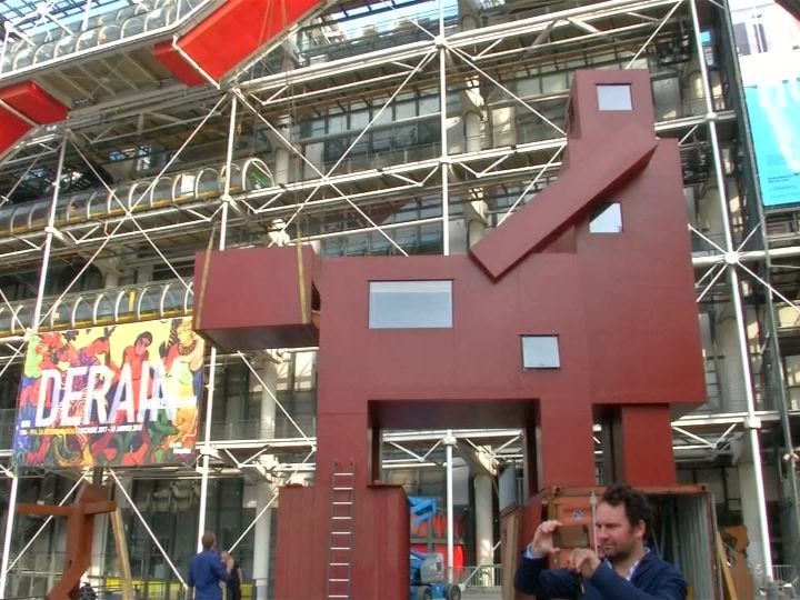 Die Skulptur des Künstler sorgt für Meinungsverschiedenheiten.