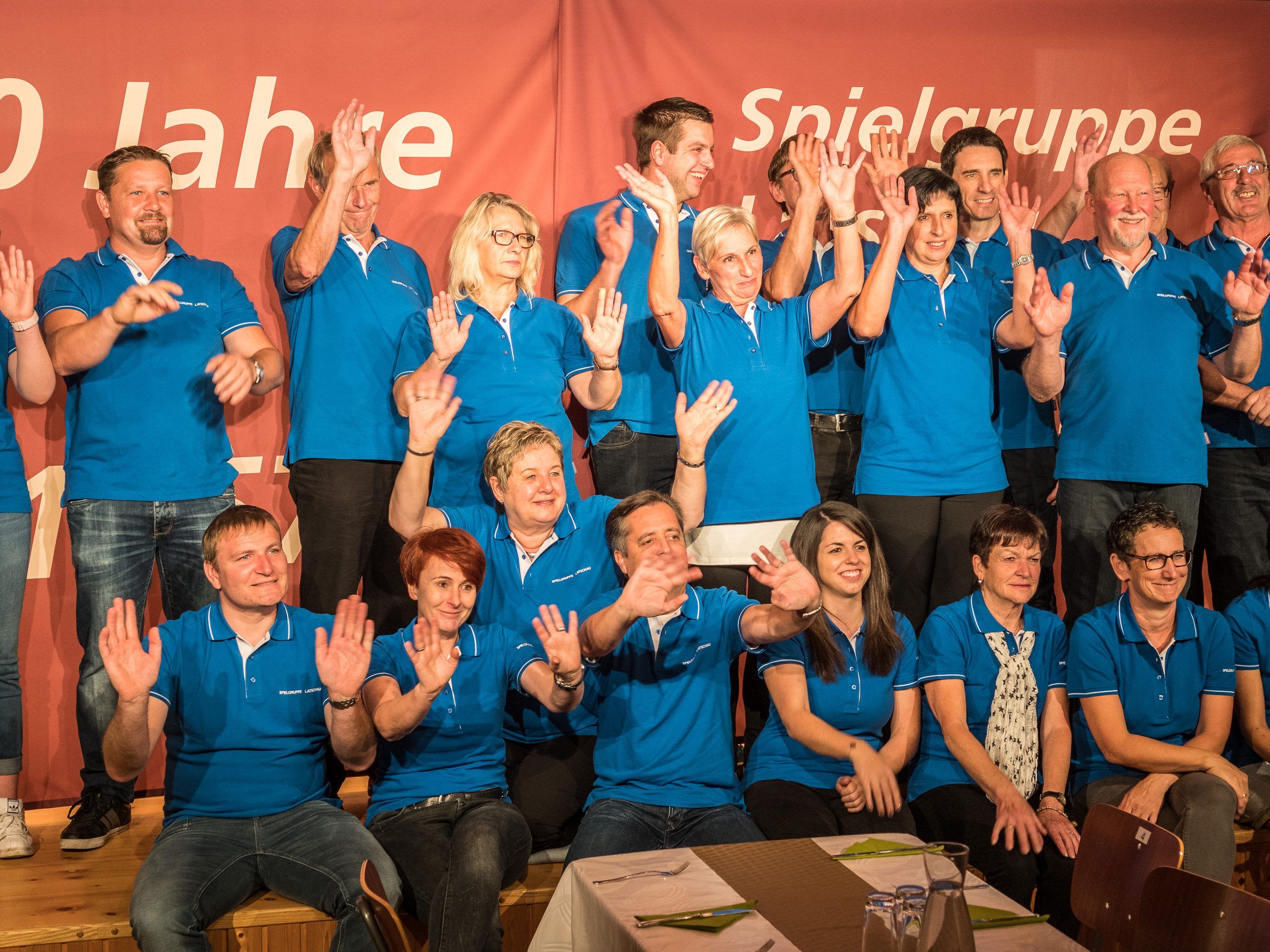 Viel zu lachen und zu feiern gab es beim 60 Jahr-Jubiläum der Spielgruppe Latschau.