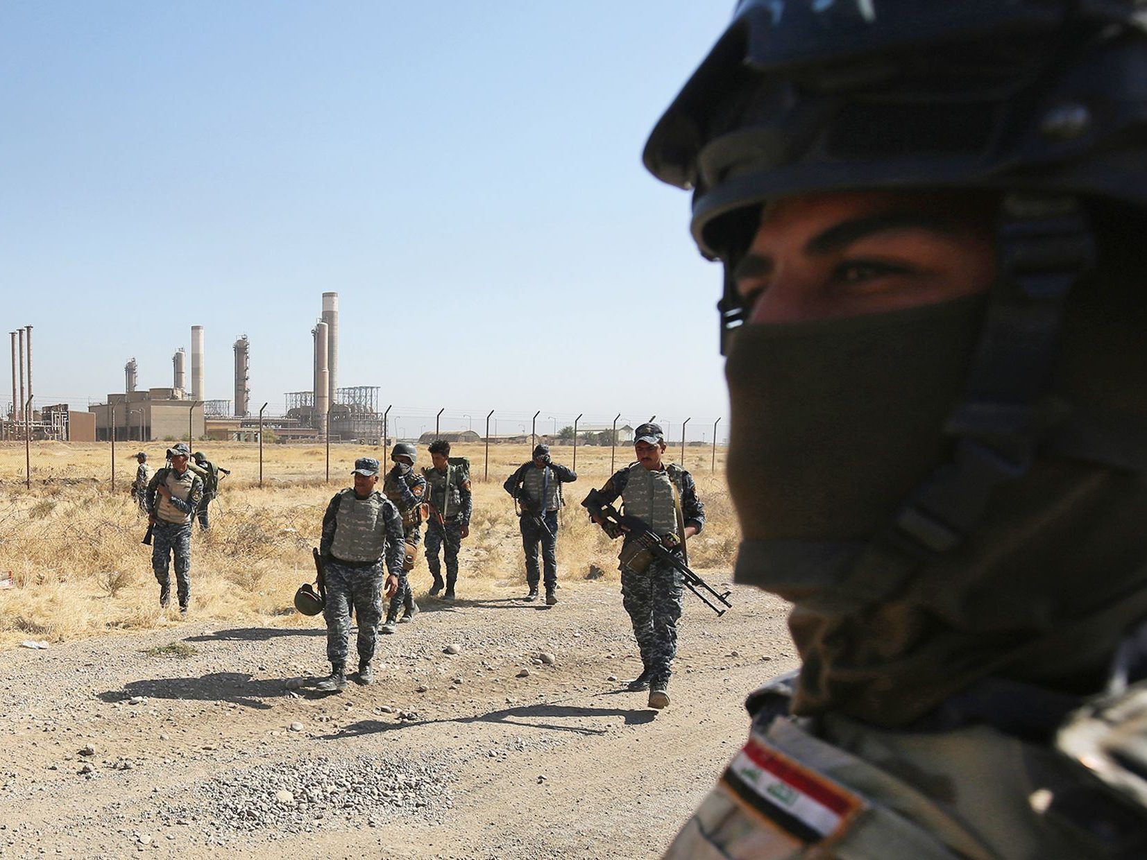 Die Armee hatte am Montag mit einem schnellen Vorstoß die von Kurden kontrollierte Öl-Stadt Kirkuk eingenommen. Die Armee hatte am Montag mit einem schnellen Vorstoß die von Kurden kontrollierte Öl-Stadt Kirkuk eingenommen.