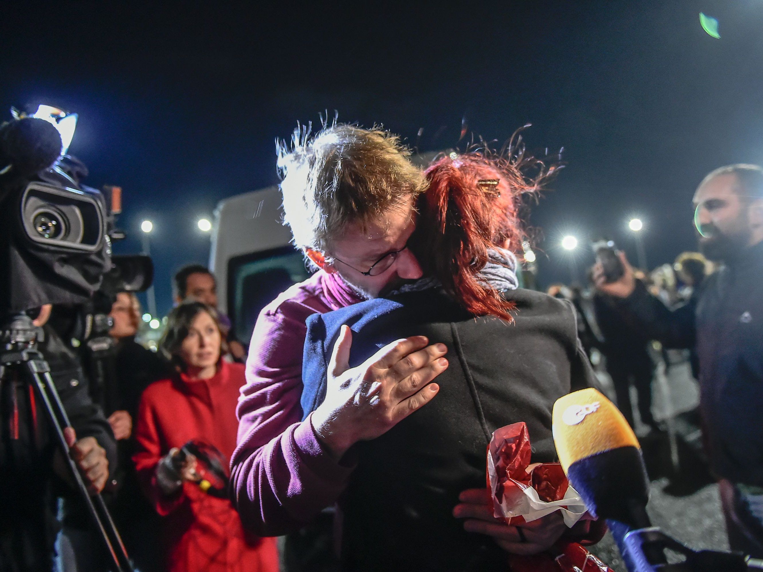 Nicht nur Steudtner (Bild), auch schwedischer IT-Spezialist und Türkei-Chefin von Amnesty kommen frei.