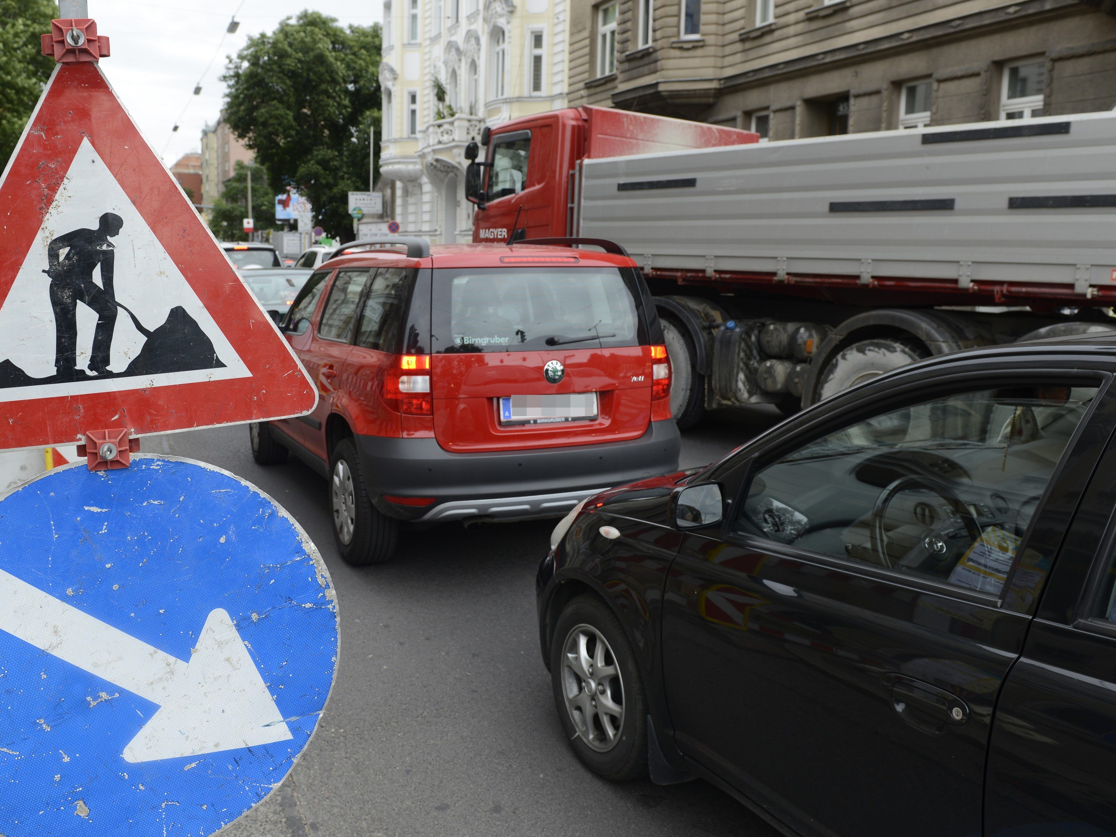 Auf der Meidlinger Hauptstraße muss mit Straßensperren gerechnet werden.