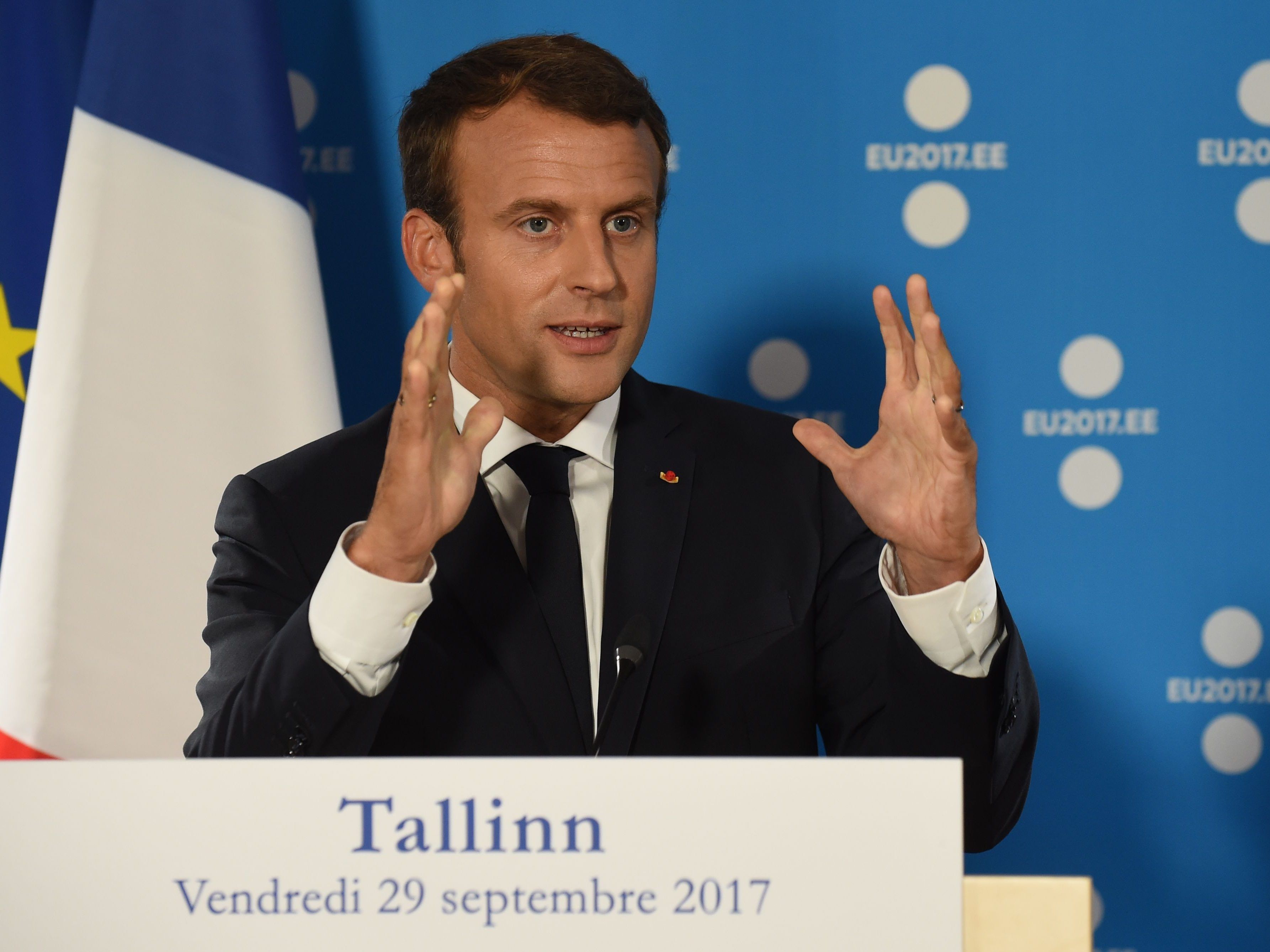 Frankreichs Präsident Macron hat große Pläne für die Zukunft der EU.