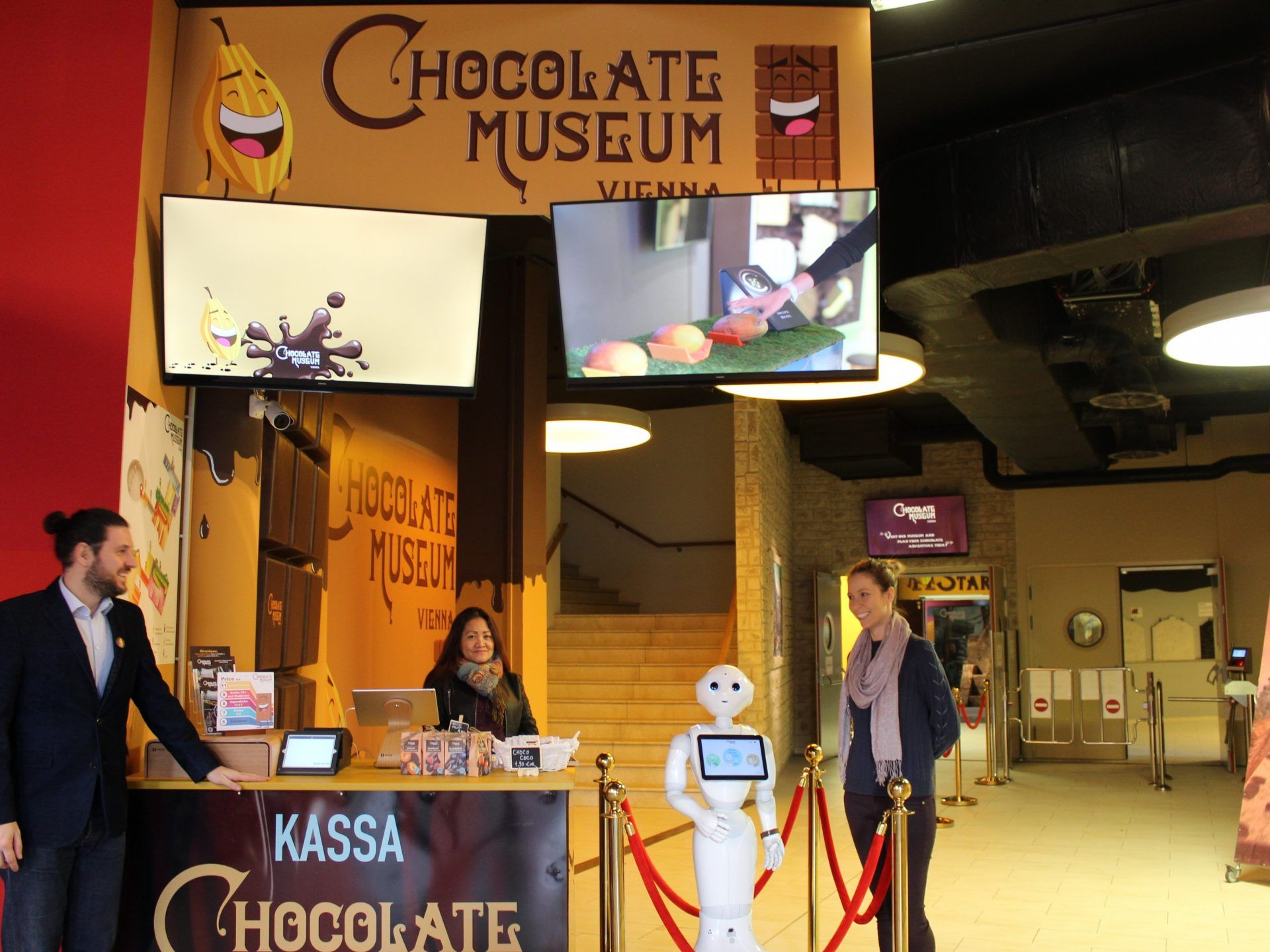 Chocolate Museum Vienna Zu Besuch in Charlie's interaktiver