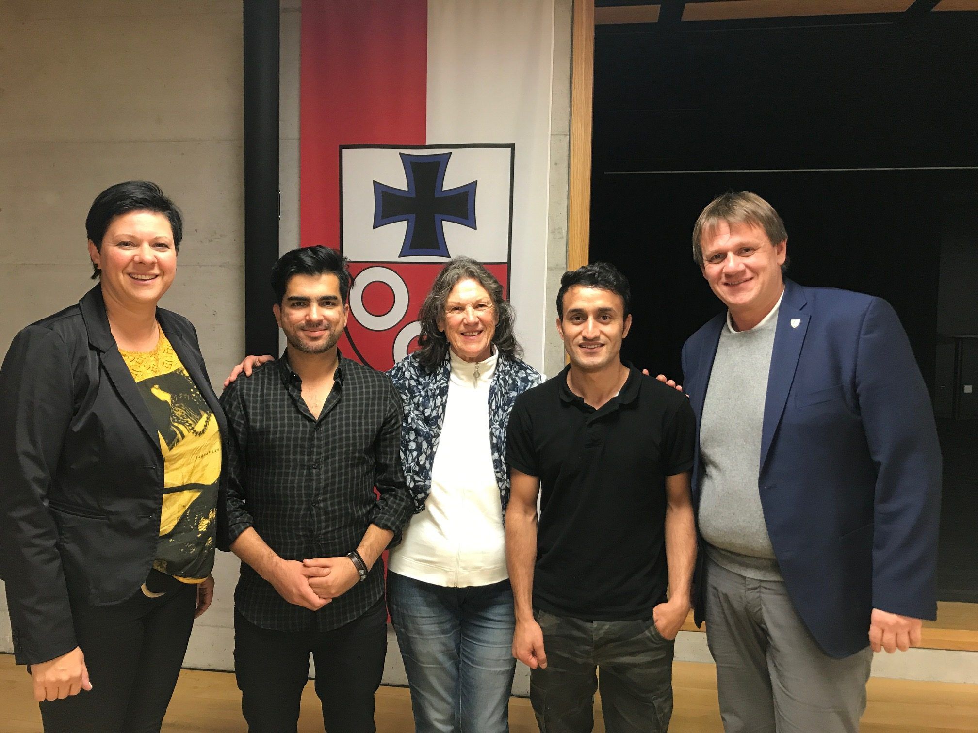 Elke Zimmermann, Bürs, und Stadtrat Christoph Thoma, Bludenz, luden zum Austausch über ehrenamtliche Flüchtlingsarbeit. Elke Zimmermann, Bürs, und Stadtrat Christoph Thoma, Bludenz, luden zum Austausch über ehrenamtliche Flüchtlingsarbeit.