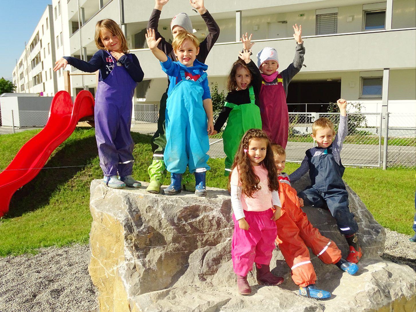 Den neuen Kindergarten im Witzke besuchen derzeit 36 drei- bis fünfjährigeq Kinder.
