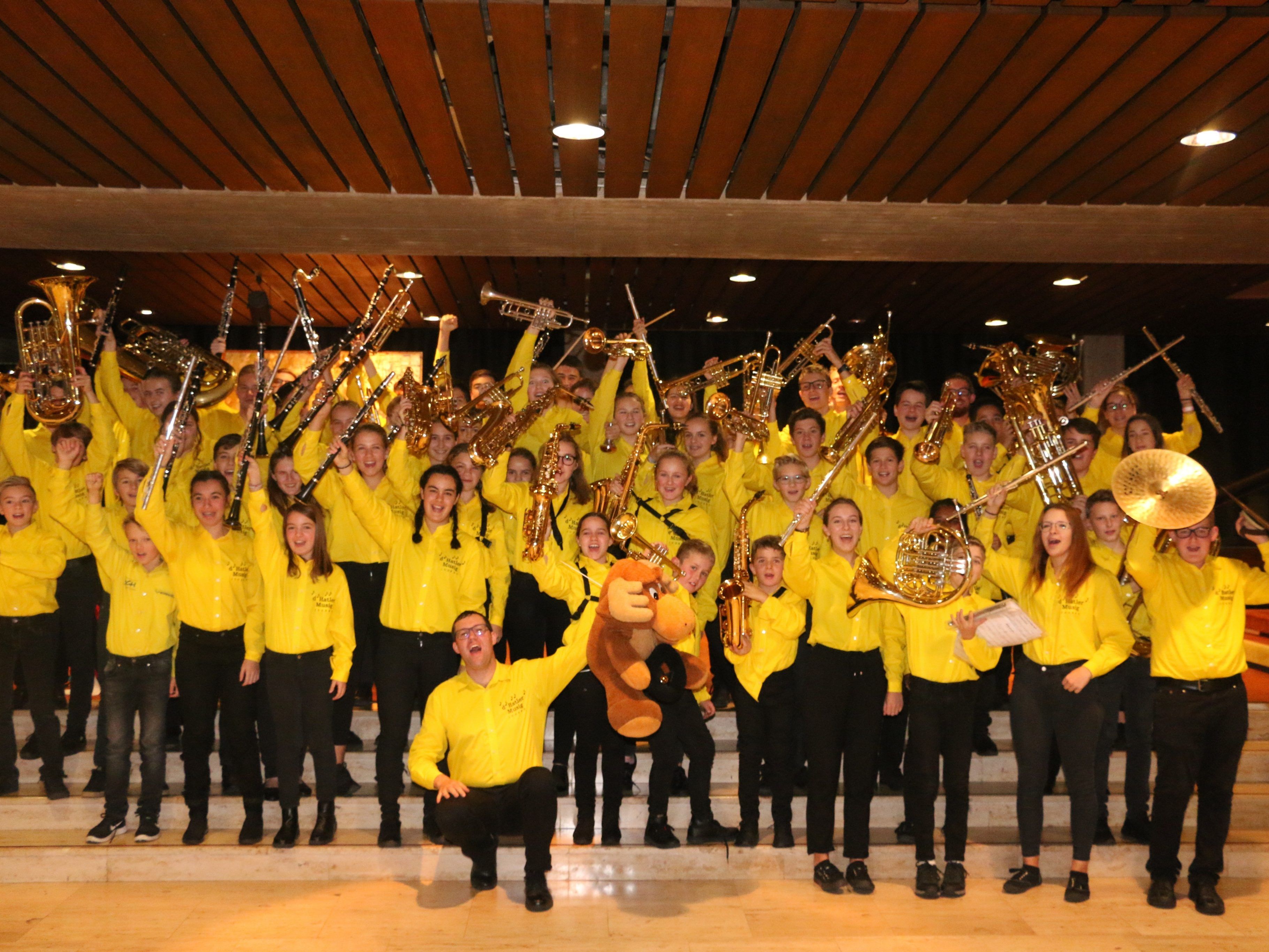 die Jungmusik der MG Hatlerdorf. die Jungmusik der MG Hatlerdorf.
