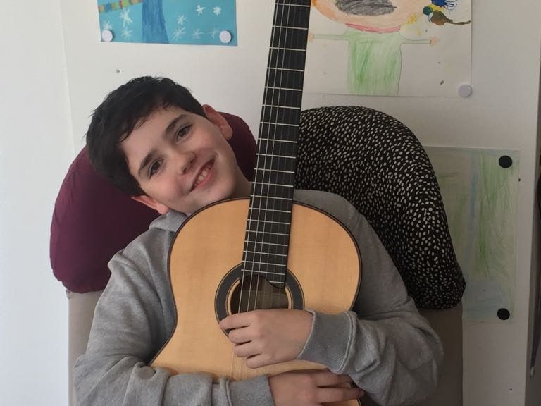 Gitarre-Talent Tobias Seeberger