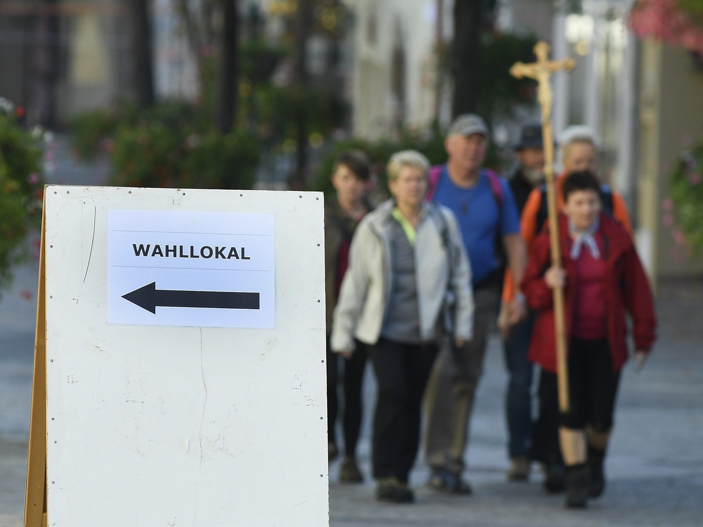 Die Wahllokale zur Nationalratswahl 2017 sind geöffnet Die Wahllokale zur Nationalratswahl 2017 sind geöffnet