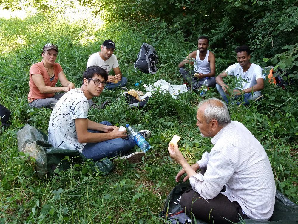 Alle Teilnehmenden zeigten sich sehr begeistert von dem Projekt.