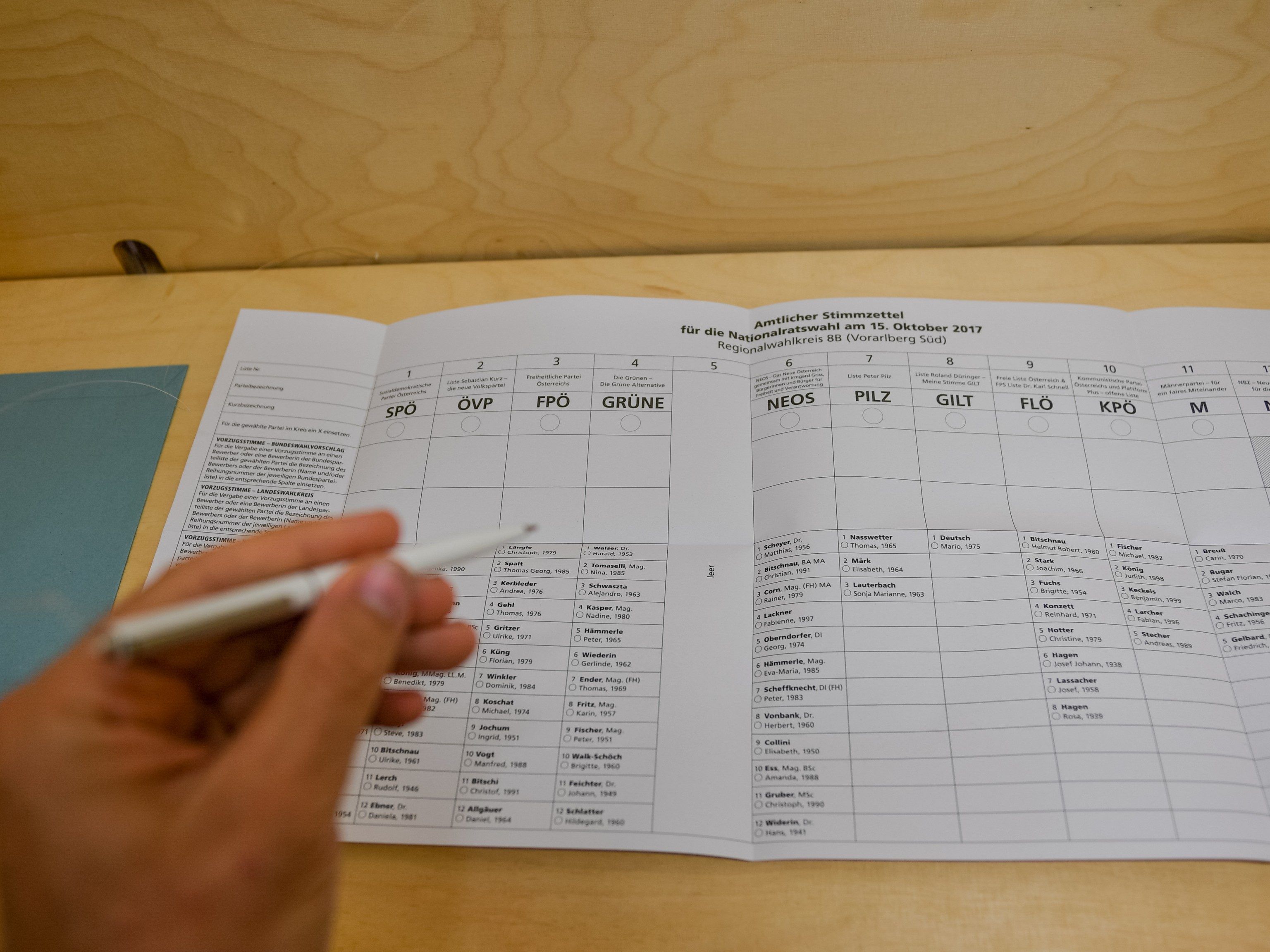 Die Wahllokale haben geschlossen - jetzt geht's ans Auszählen.