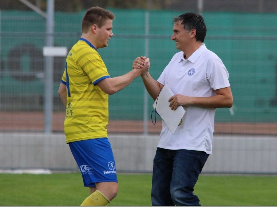 Harald Achenrainer gratuliert Jogi Klammer