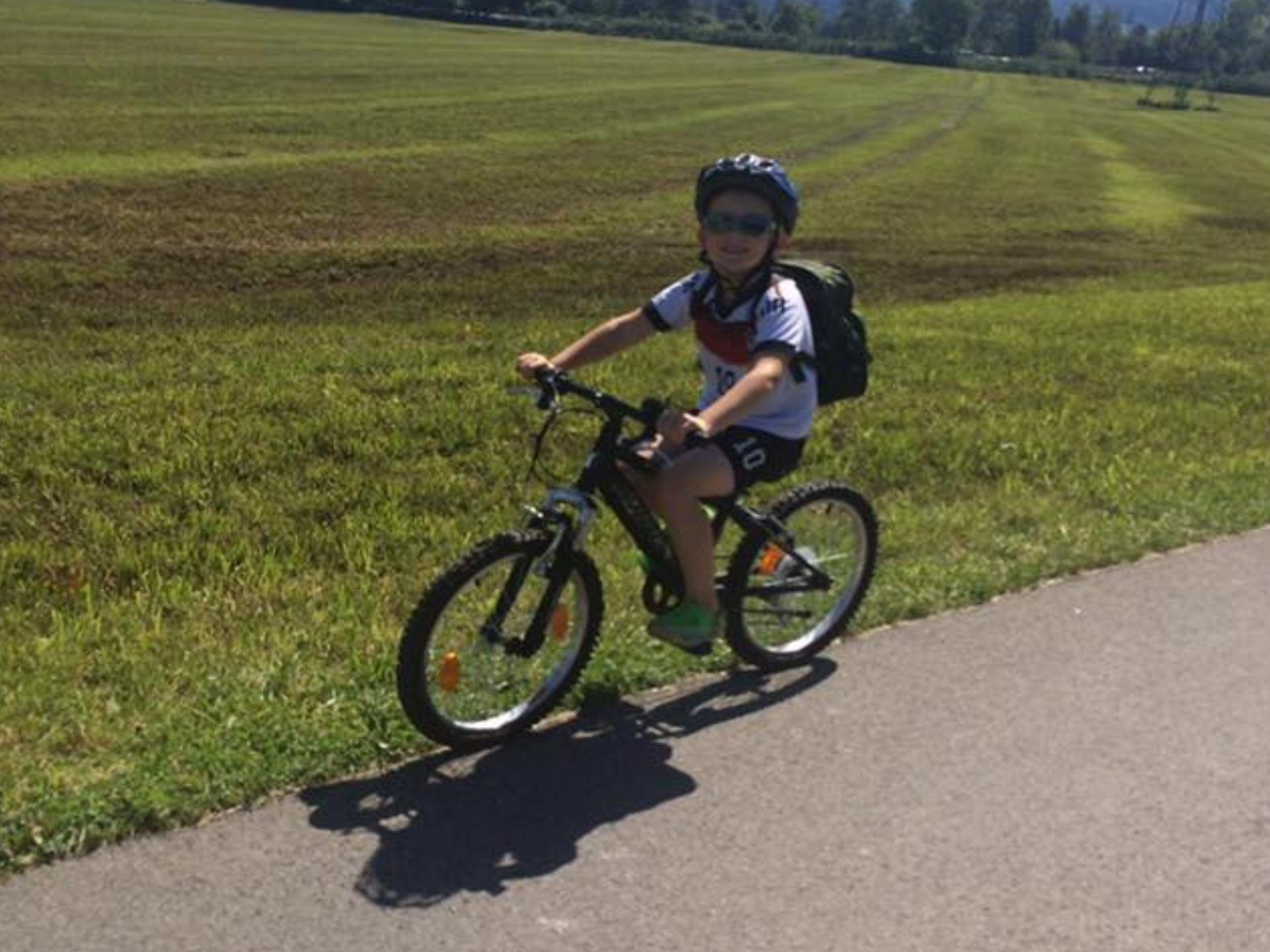 Jung und Alt waren auch in Altach in diesem Sommer wieder mit dem Rad unterwegs