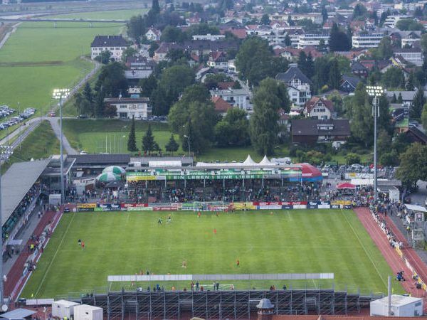 Die Klägerin hofft, dass Austria Lustenau in die Regionalliga absteigt