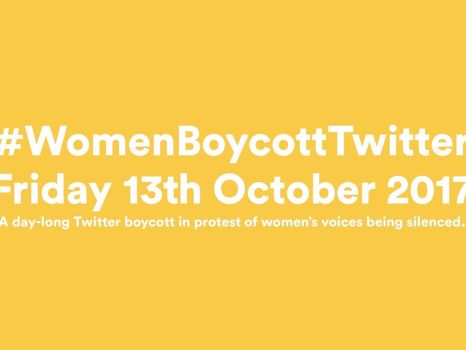 Am heutigen 13. Oktober protestieren Frauen gegen Twitter. Am heutigen 13. Oktober protestieren Frauen gegen Twitter.