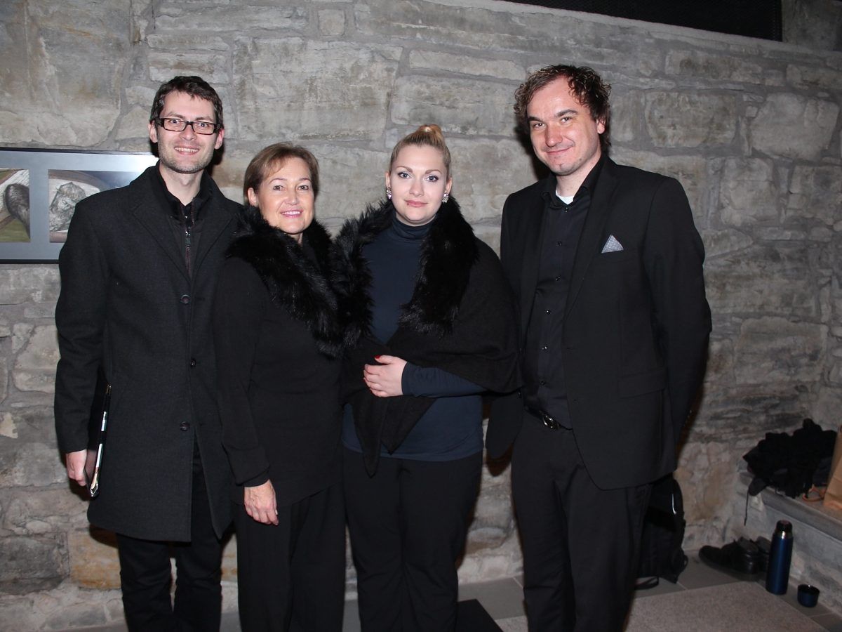 David Burgstaller, Birgit Plankel, Veronika Dünser und Wojciech Latocha. David Burgstaller, Birgit Plankel, Veronika Dünser und Wojciech Latocha.
