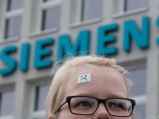 Bei den Siemens-Mitarbeitern ist die Stimmung schlecht Bei den Siemens-Mitarbeitern ist die Stimmung schlecht