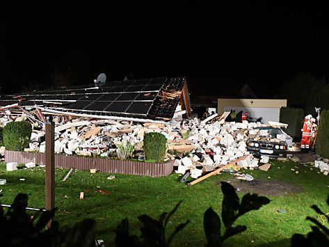 Die Ursache des Unglücks blieb zunächst unklar