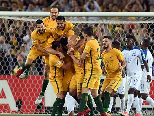 Riesenjubel bei den Aussies Riesenjubel bei den Aussies