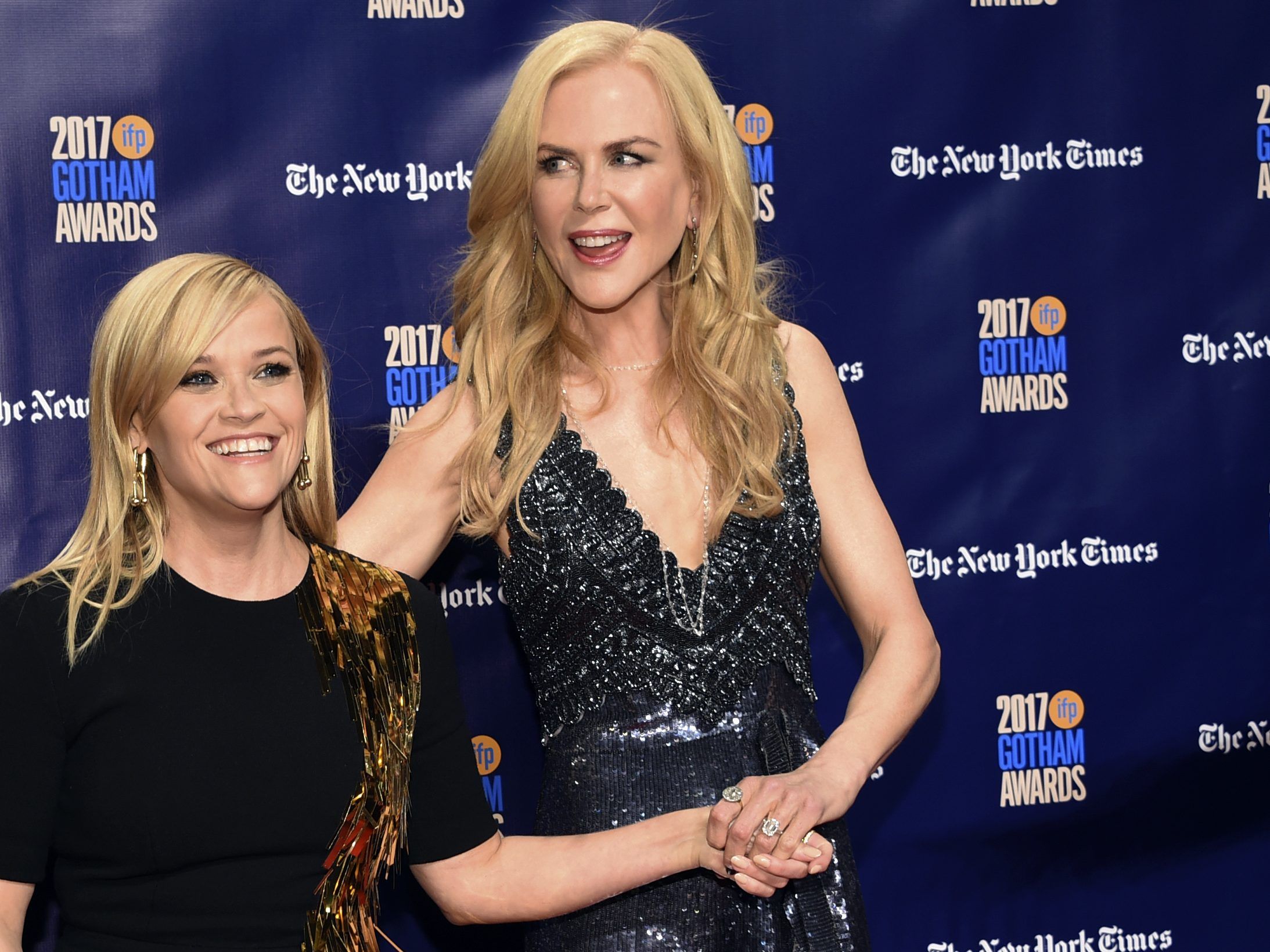 Reese Witherspoon und Nicole Kidman bekannten sich zu ihrer Freundschaft. Reese Witherspoon und Nicole Kidman bekannten sich zu ihrer Freundschaft.