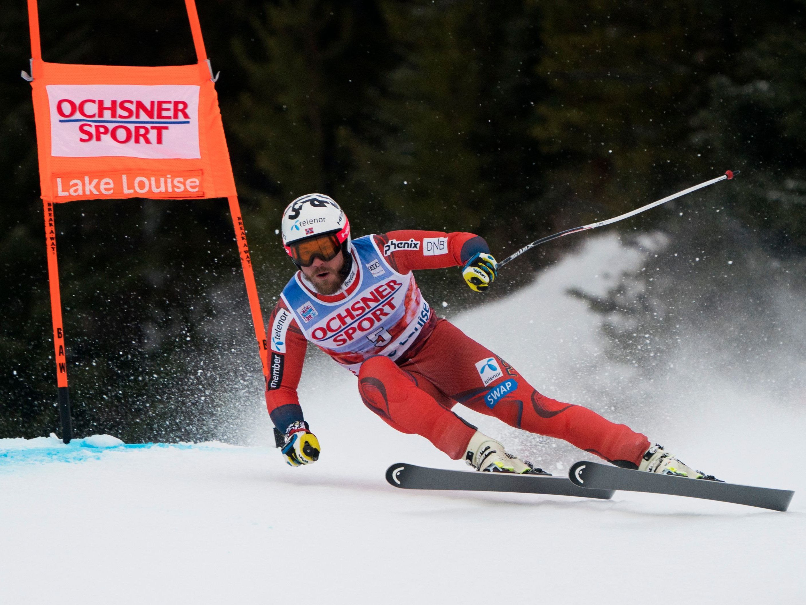 Kjetil Jansrud feierte in Lake Louise einen weiteren Erfolg im Super G. Kjetil Jansrud feierte in Lake Louise einen weiteren Erfolg im Super G.