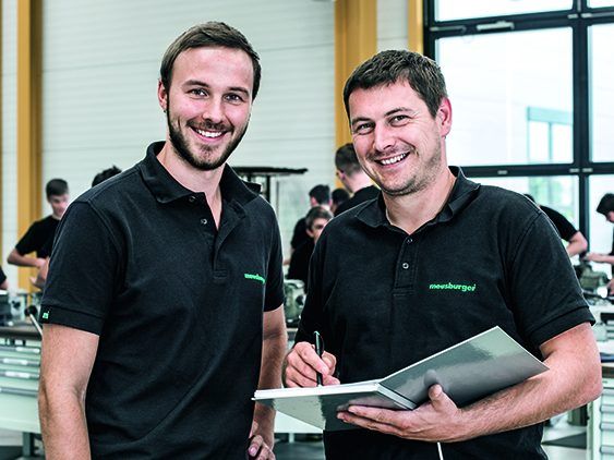Den Ausbildern Markus Meusburger und Dominik Köb (v. l.) liegt besonders die persönliche Betreuung der Lehrlinge am Herzen. Den Ausbildern Markus Meusburger und Dominik Köb (v. l.) liegt besonders die persönliche Betreuung der Lehrlinge am Herzen.