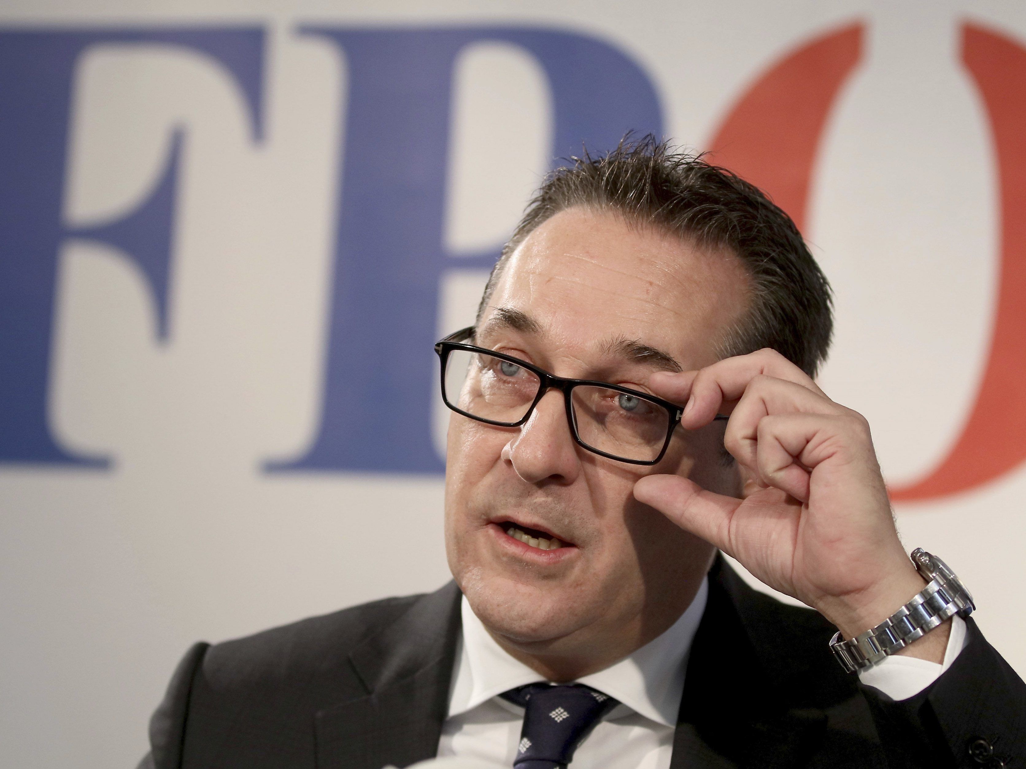 Strache stellt sich der Wiederwahl als Obmann der Wiener FPÖ.