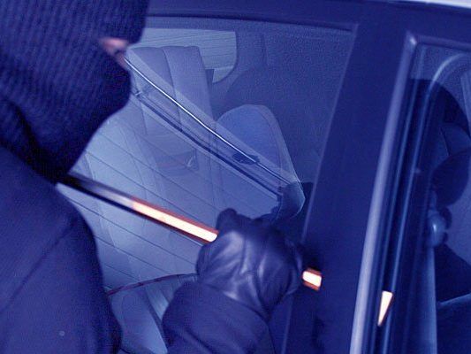 Die beiden Männer wurden beim Einbruch in ein Fahrzeug in Wien-Liesing beobachtet.