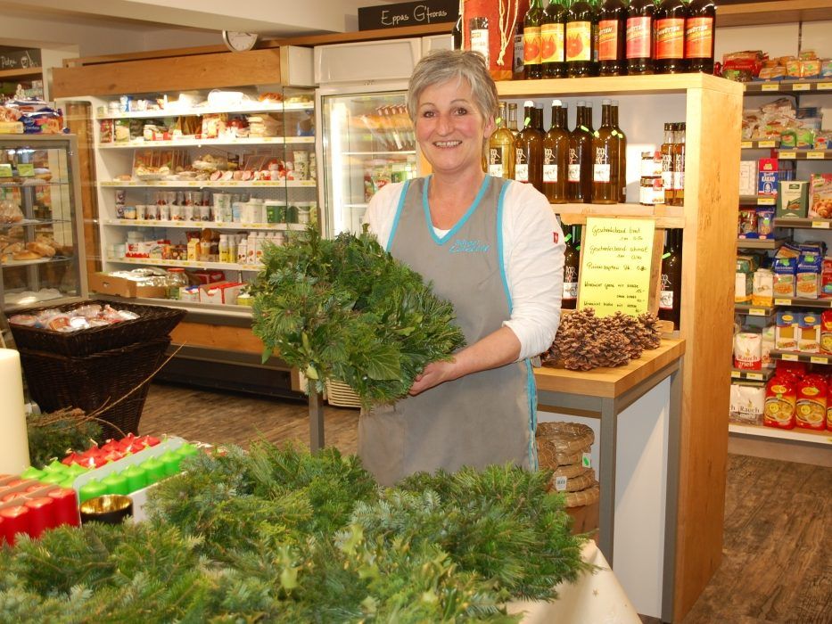 Yvonne Vallaster griff im Bärger Lädile eine alte Tradition wieder auf.