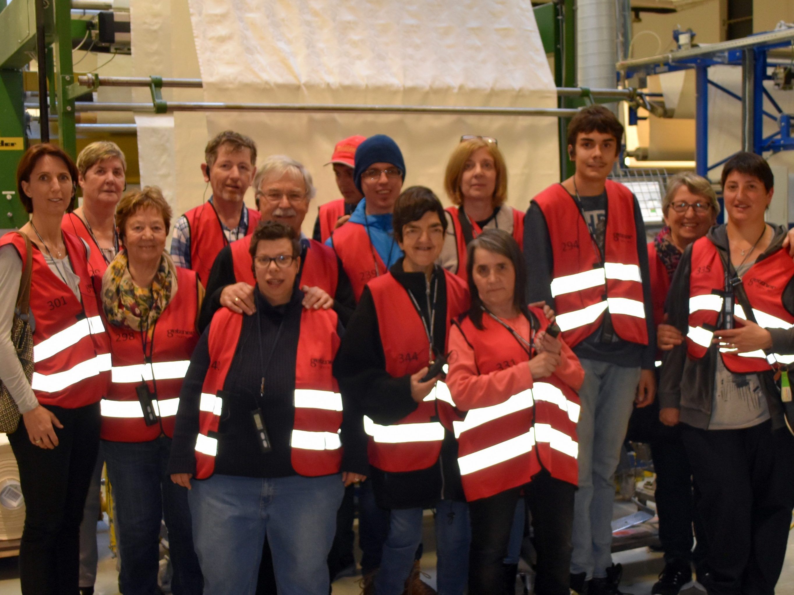 Spannende Einblicke bei Getzner Textil