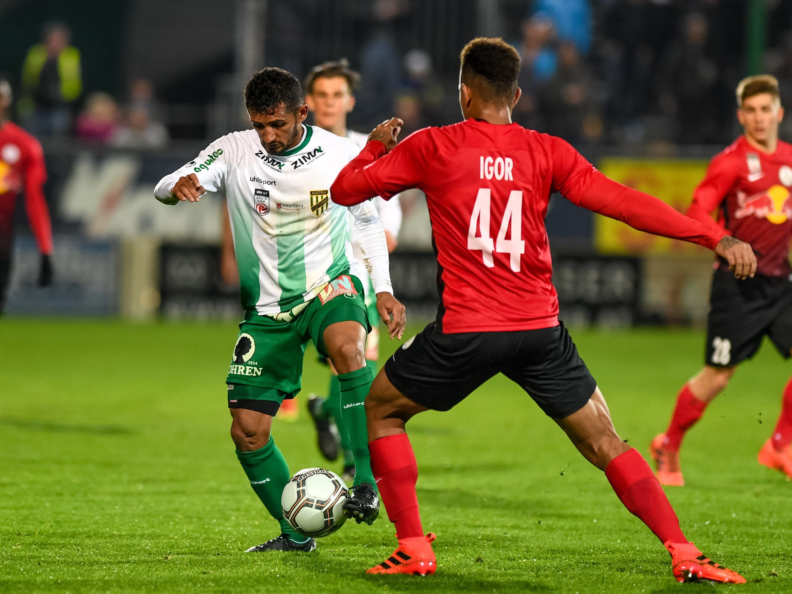 Ronivaldo und Co. kassierten heute eine herbe Niederlage gegen Liefering. Ronivaldo und Co. kassierten heute eine herbe Niederlage gegen Liefering.