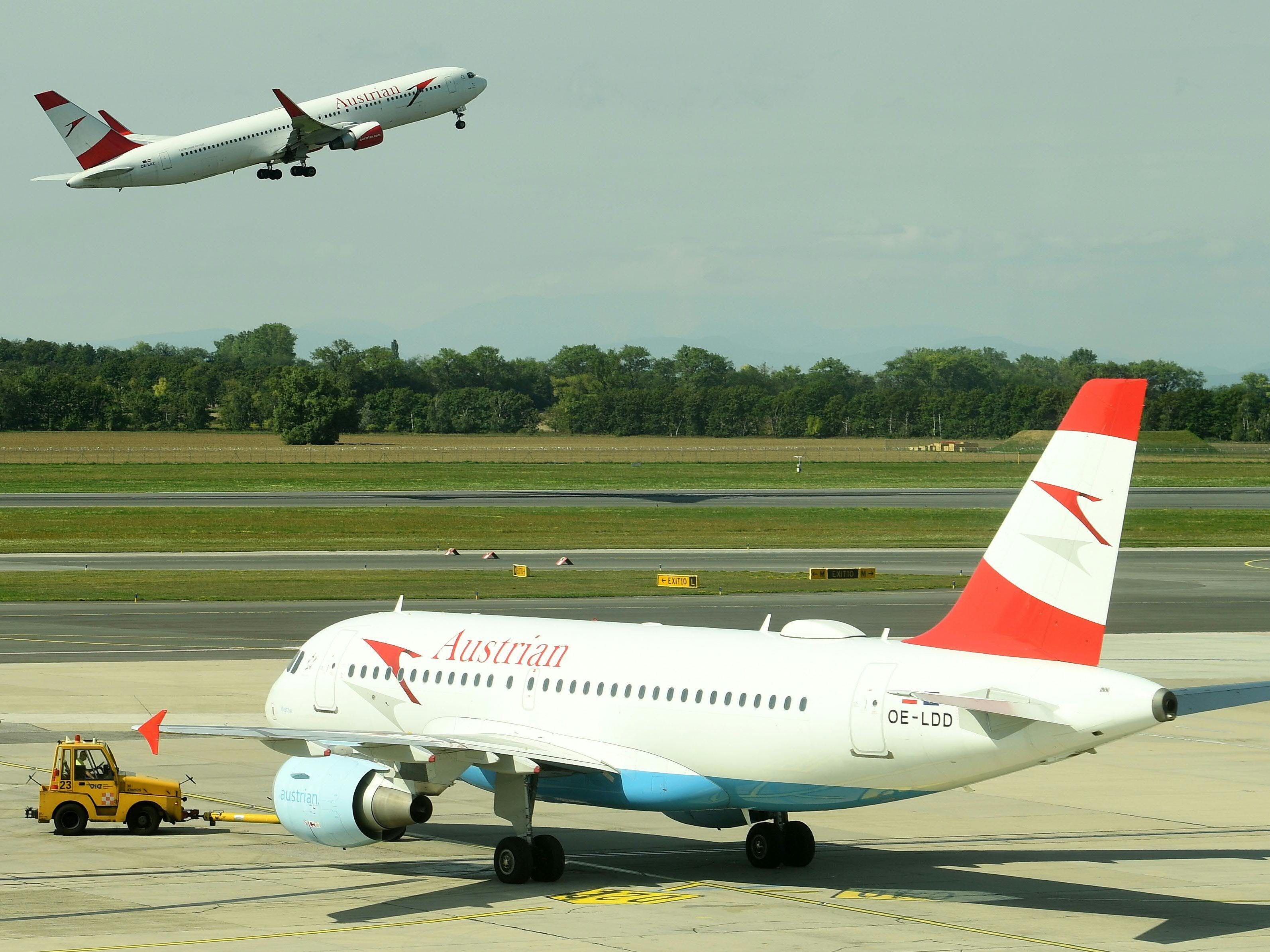 Ein Flugzeug der AUA musste nach dem Start umkehren