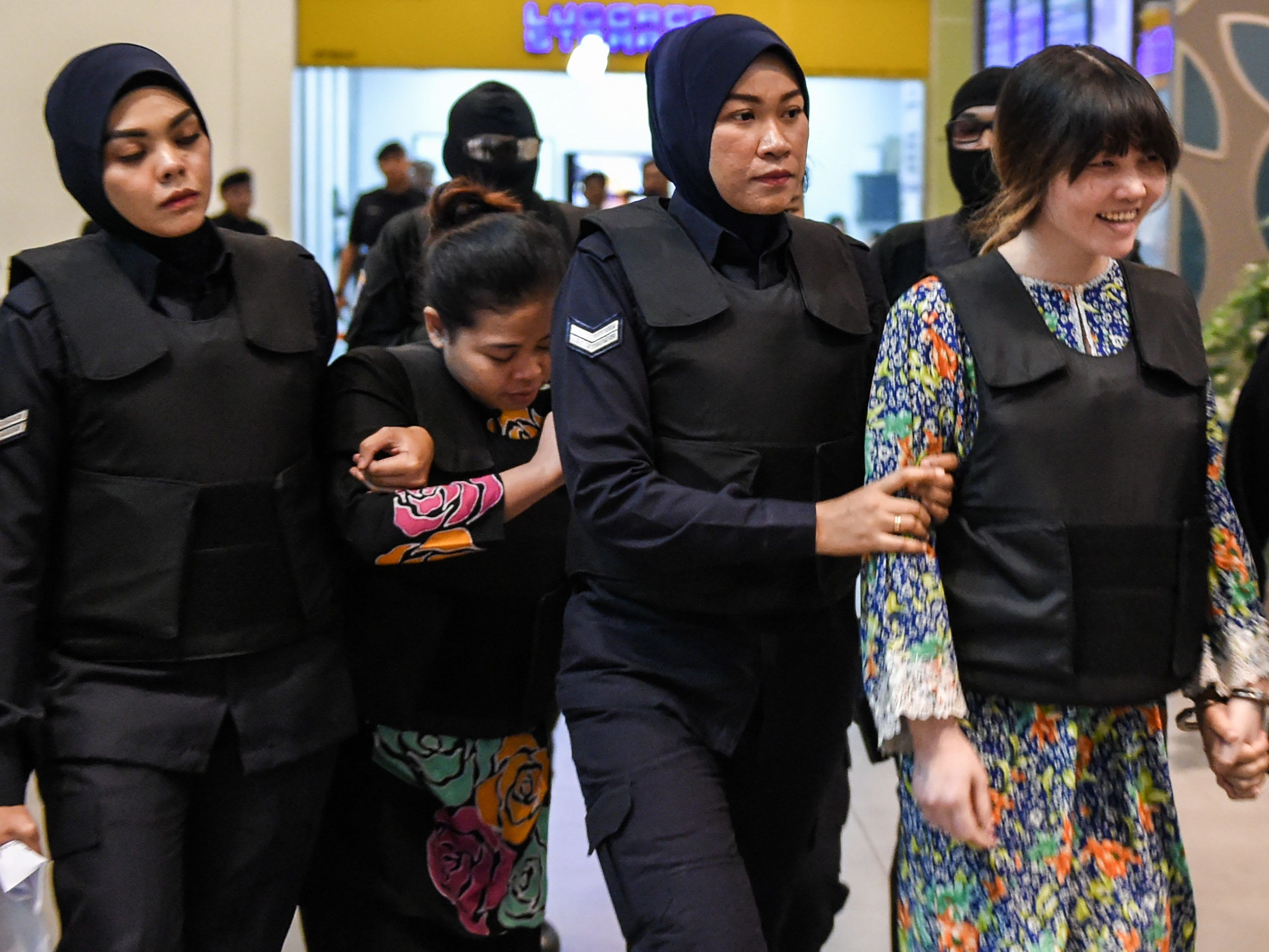 Doan Thi Huong und Siti Aishah werden beschuldigt, Kim Jong-Nam ermordet zu haben.