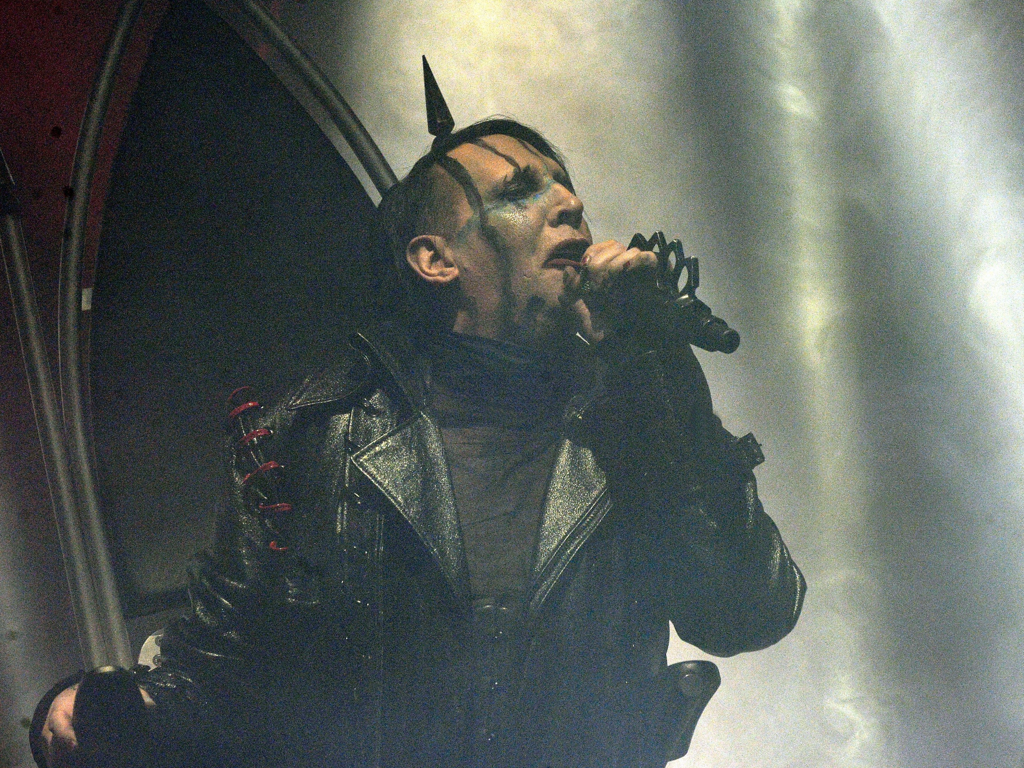 Marilyn Manson im Gasometer in Wien.