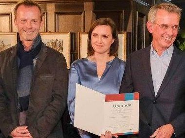 Das "Report"-Team des ORF beim Walther-Rode-Preis. Das "Report"-Team des ORF beim Walther-Rode-Preis.