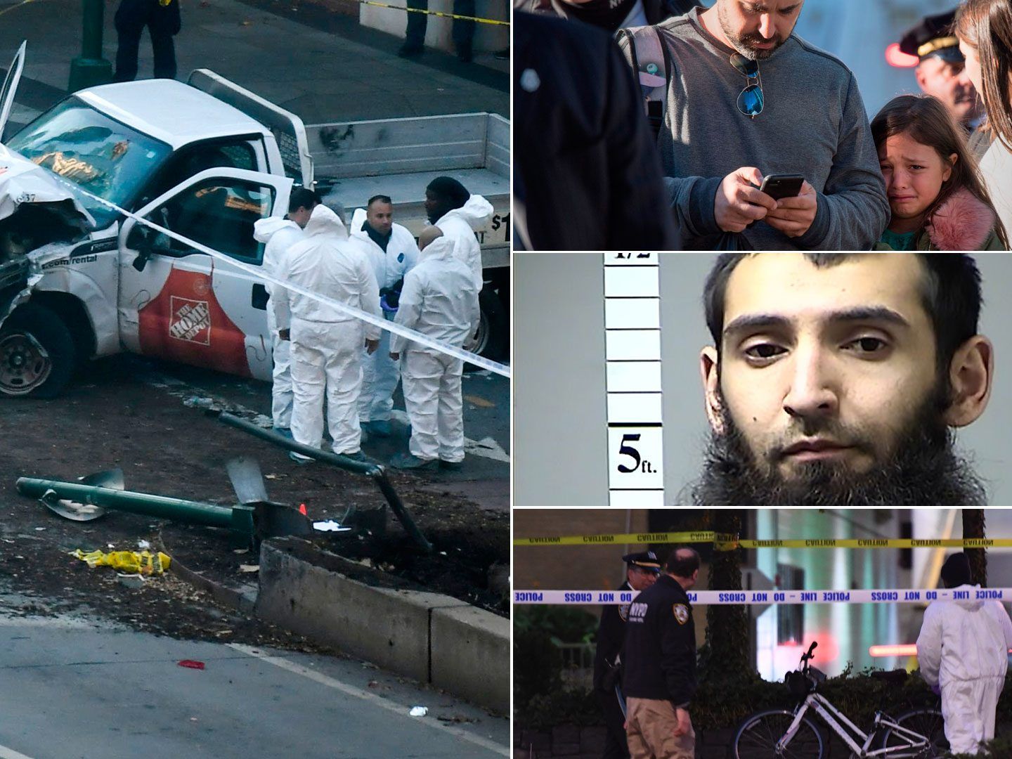 Laut einem Bericht des Fernsehsenders CNN soll es sich beim festgenommenen Täter um einen Usbeken handeln, der seit 2010 in den USA lebt und Sayfullo Saipov heißt. Laut einem Bericht des Fernsehsenders CNN soll es sich beim festgenommenen Täter um einen Usbeken handeln, der seit 2010 in den USA lebt und Sayfullo Saipov heißt.