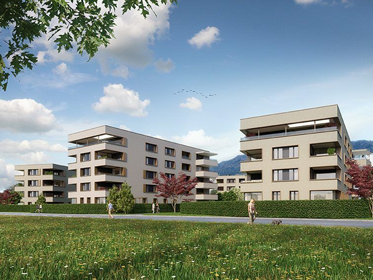 2-, 3- und 4-Zimmer-Wohnungen zwischen 49 m² und 110 m² 2-, 3- und 4-Zimmer-Wohnungen zwischen 49 m² und 110 m²