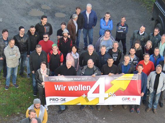 Auch Streiks werden seitens Norbert Loacker nicht ausgeschlossen.