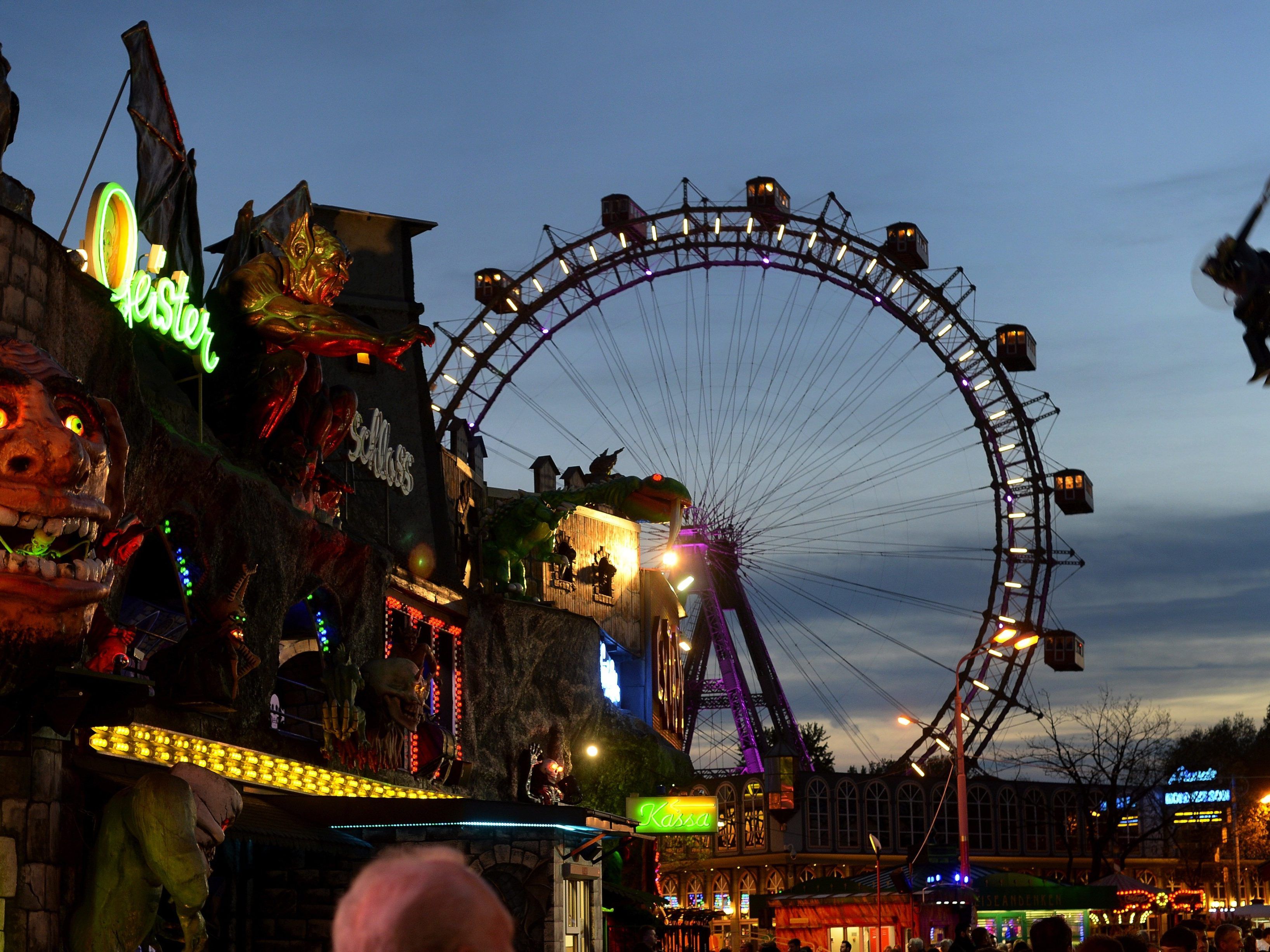 Im Prater kam es zu einem Polizeieinsatz